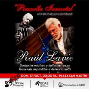 XV Festival Cervantino: Raúl Lavié presentará “Piazzolla Inmortal”